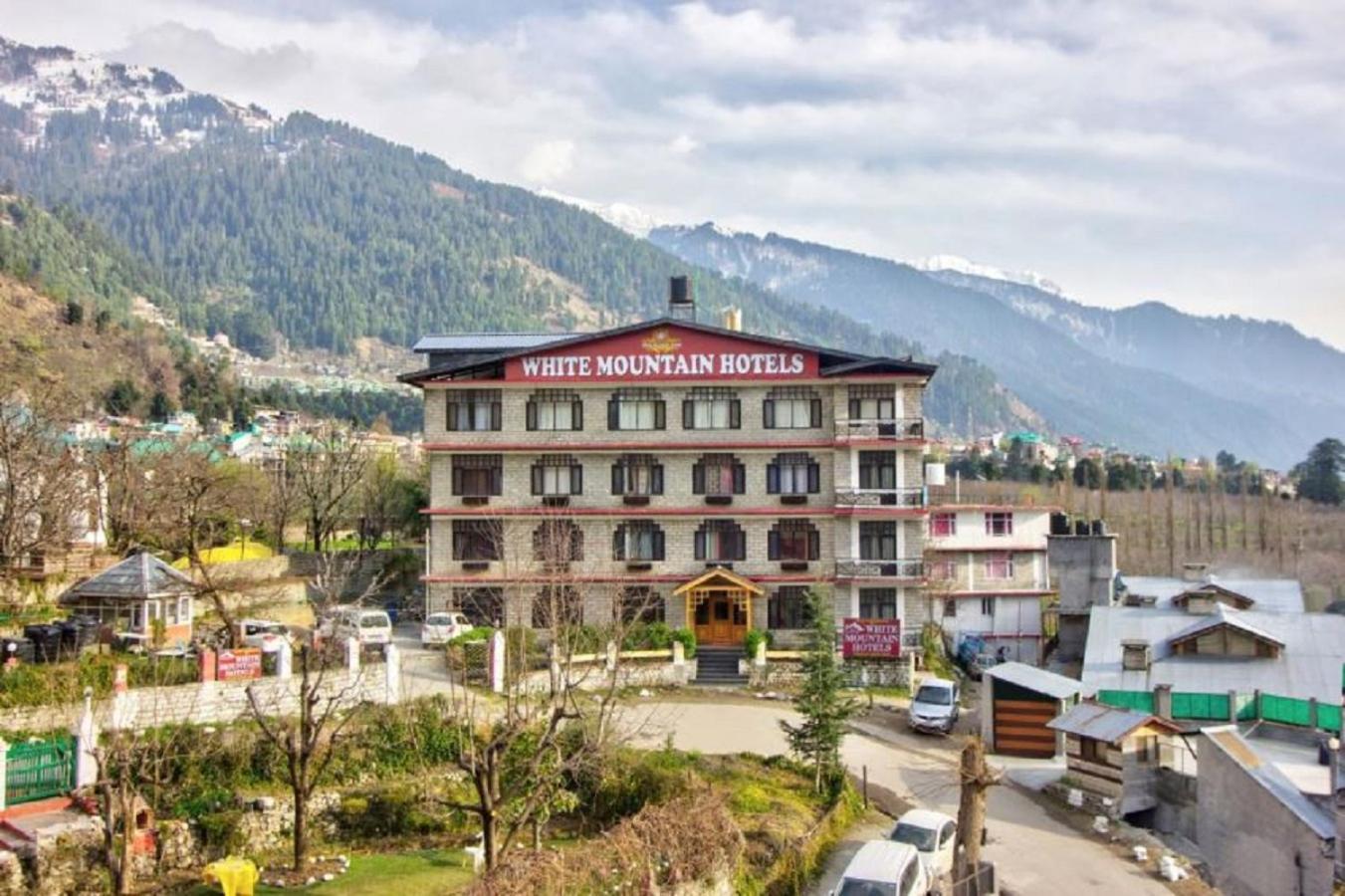 Hotel White Mountain à Manāli Extérieur photo